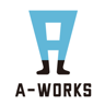 会社のシンボル「a-worksくん」